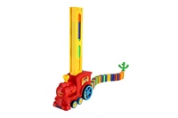 Lokomotiva Vlak Mašinka stavěcí domino se zvukem a světlem