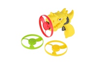 Vystřelovací vrtulka 3ks + startér pistole dinosaurus