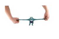 Příšera antistresová natahovací plněná pískem 280g silikon 15cm 4 druhy