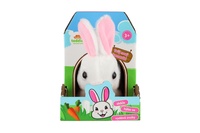 Králík Ben plyšový skákající 17cm se zvukem