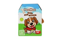 Pes Max plyšový chodící štěkající 15cm se zvukem a pohybem