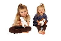 Pes Max plyšový chodící štěkající 15cm se zvukem a pohybem