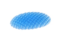 Fidget worm měnící tvar mřížka antistresový 4barvy