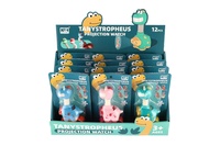 Projektor dinosaurus na ruku 11cm na baterie různé druhy