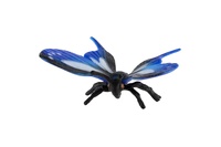 Motýl tropický Papilio/otakárek modrý zooted plast 5cm