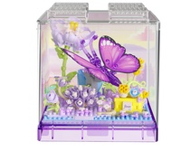 Stavebnice mini KOCO Motýlek plast 471ks v krabičce 11x12x11cm