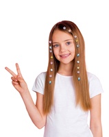 Třpytivé diamanty do vlasů s aplikátorem a doplňky