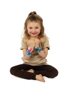 Hodinky dětské samonavíjecí dinosaurus silikon 22cm na baterie 3 druhy na kartě