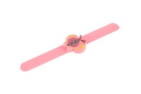 Hodinky dětské samonavíjecí motýl silikon 22cm na baterie 2 druhy na kartě