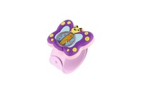 Hodinky dětské samonavíjecí motýl silikon 22cm na baterie 2 druhy na kartě