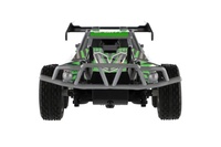 Auto RC Buggy rychlostní plast 23cm 27MHz na baterie zelené v krabici 35x13,5x18cm