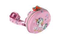 Kabelka/Peněženka jednorožec dětská se šňůrkou látka 14cm v sáčku