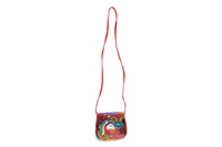 Kabelka/Taška duhová jednorožec plast 4 barvy v sáčku 17x15x3cm