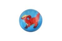 Hopík Skákací kulička 4cm S Dinosaurem 1ks