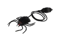 Pavouk skákající plyš/plast 7cm v sáčku 14x19x3cm