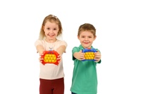 Postřehová hra Bubble pops Praskající silikonové bubliny