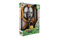 Detektor kovů/hledačka pokladů plast 65cm na baterie se světlem se zvukem v krabici 23x33x7cm