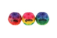 Míček extrémně skákací duhový pěna 6cm mix barev