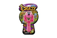 Prak se smajlíkem plast 14cm 3 barvy na kartě 13x22x4cm