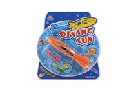 Torpédo pro potápění plast 13cm 4 barvy na kartě 17x18cm