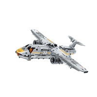 Stavebnice iM.MASTER letadlo plast 329 dílků v krabici 31x23x7cm