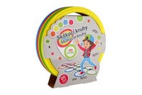 Skákací kruhy barevné plast průměr 27cm