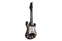 Kytara plast 53cm s popruhem na baterie se zvukem se světlem na kartě