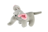 Zvířátko safari/ZOO plyš 10-15cm 4 druhy 12ks v boxu 3m+