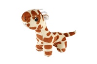 Zvířátko safari/ZOO plyš 10-15cm 4 druhy 12ks v boxu 3m+