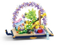 Stavebnice mini KOCO Romantika plast 1222ks v krabičce 15x20x8cm