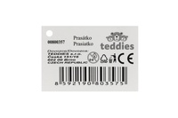 Prasátko na natažení na klíček plast/plyš 8cm