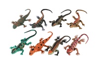 Ještěrka/Ještěr plast 20cm mix druhů 16ks v boxu