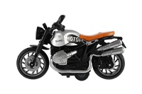 Motorka plastová 13cm na zpětné natažení se světlem a zvukem různé druhy