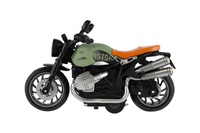 Motorka plastová 13cm na zpětné natažení se světlem a zvukem různé druhy