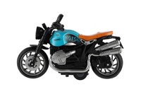 Motorka plastová 13cm na zpětné natažení se světlem a zvukem různé druhy