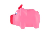 Pokladnička prasátko plast 16x12cm 2 barvy v síťce