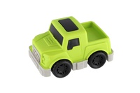 Auto mini plast 9cm na setrvačník 4 druhy v krabíčce 12x9x8cm