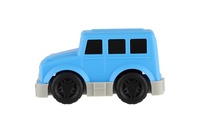 Auto mini plast 9cm na setrvačník 4 druhy v krabíčce 12x9x8cm