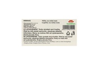 Míčky na stolní tenis 6ks SHIELD 4cm bezešvé žluté v krabičce 24x4cm