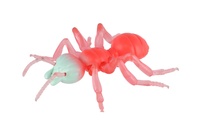 Mravenec antistresový pevné tělo plast/silikon 19x18cm 4 barvy na kartě