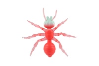 Mravenec antistresový pevné tělo plast/silikon 19x18cm 4 barvy na kartě