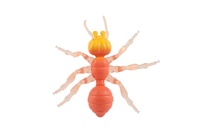 Mravenec antistresový pevné tělo plast/silikon 19x18cm 4 barvy na kartě