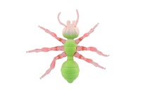 Mravenec antistresový pevné tělo plast/silikon 19x18cm 4 barvy na kartě