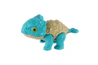 Dinosaurus kousací plast 8cm mix druhů na kartě 13x16x4cm