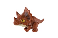 Dinosaurus kousací plast 8cm mix druhů na kartě 13x16x4cm