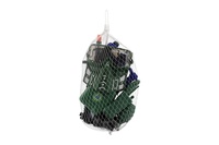 Vojenská sada samopal klapací plast 32cm s doplňky v síťce