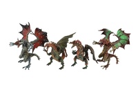 Figurka drak plast 12x16cm mix druhů