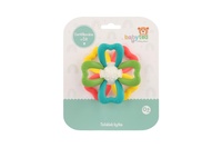 Točáček kytka babyted silikon/plast 9,5x5cm na kartě 0m+