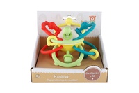 Koulíček babyted chrastítko silikon/plast 13x9cm v krabičce 6m+