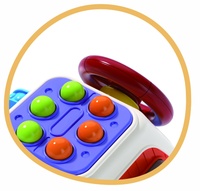 Edukáček babyted plast 11x12cm v krabici 6m+